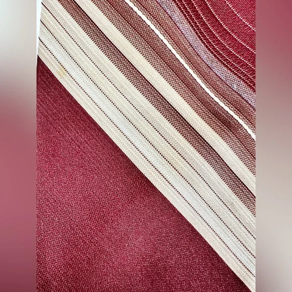 Lanvin Diagonal Elegant Striped Tie
